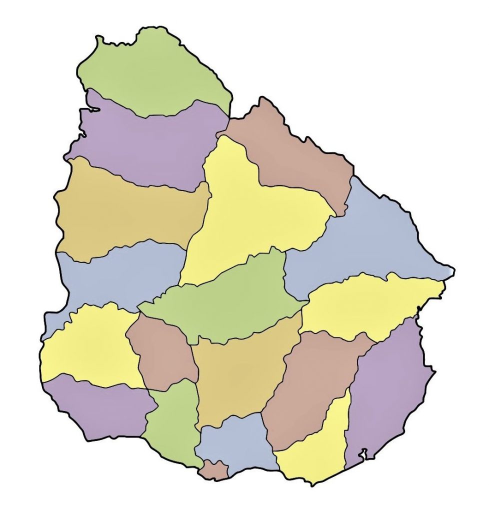mapa mudo uruguay