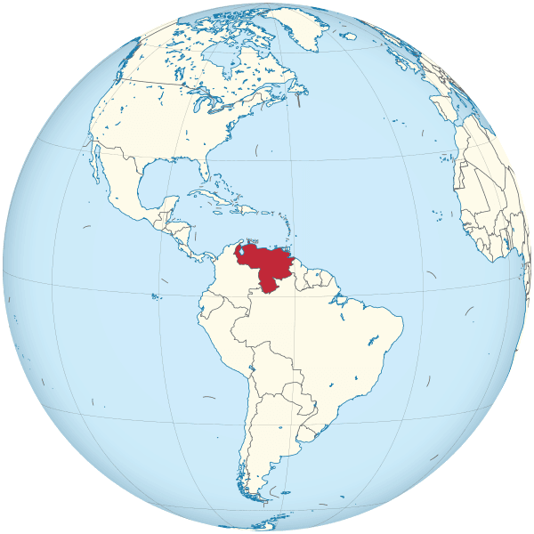 venezuela globo terraqueo mapamundi
