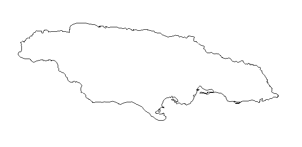jamaica mapa para colorear imprimir